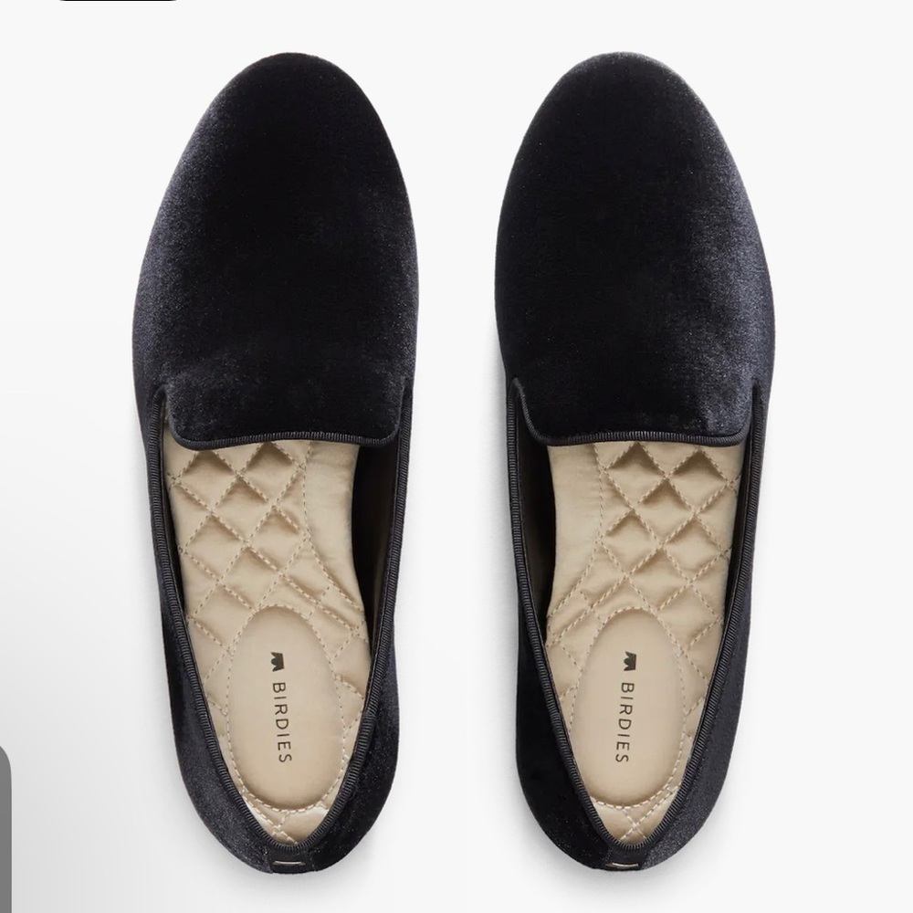 New | Birdies | The Starling Flat | Black Velvet | Size 8.5